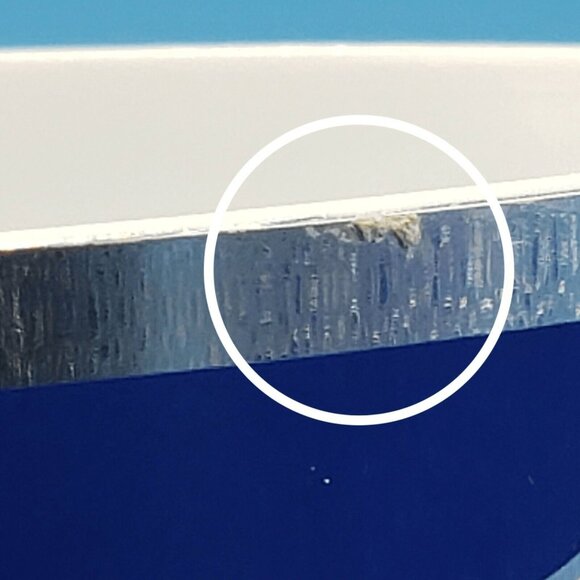 4-Piece Frework Bathroom Set Blue Waste Basket Lotion Tooth Brush Holders S Hook - Picture 11 of 11